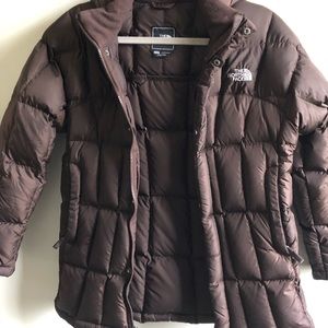 Girls North Face jacket (L)